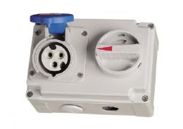 Interlock Switch Socket IP44