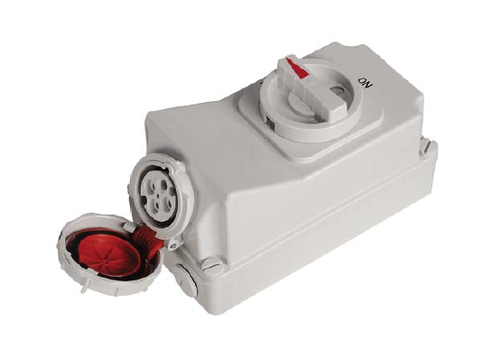 Surface Mounted Socket&Plug And Mechanical Interlock